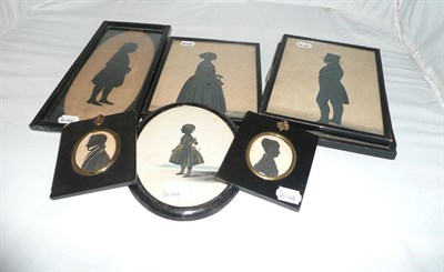 Lot 220 - Eight framed portraits