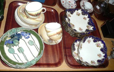 Lot 232 - Two trays of Royal Doulton ware including a part tea service, part dinner wares