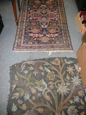 Lot 416 - Four Eastern small rugs and a floral design rug