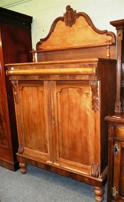 Lot 427 - Victorian pine cupboard (made up)