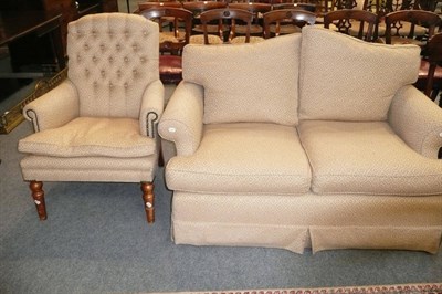 Lot 498 - Sinclair Melsom sofa and armchair