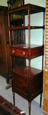 Lot 563 - Regency mahogany whatnot