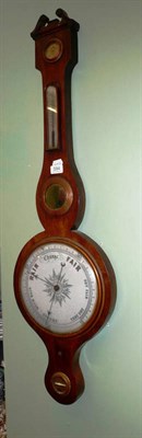 Lot 594 - A wheel barometer