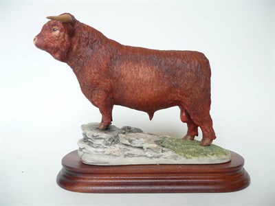 Lot 1006 - A Border Fine Arts 'Highland Bull', model No. L78 by Elizabeth Waugh, Ltd. edition No. 679/850,...