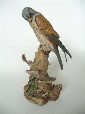 Lot 1039 - Border FIne Arts 'Kestrel and Mouse', model No. 032A by Victor Hayton, issued 1977-1979, 21.6cm...