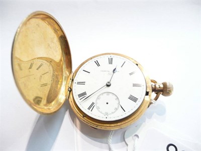 Lot 98 - An 18ct gold watch