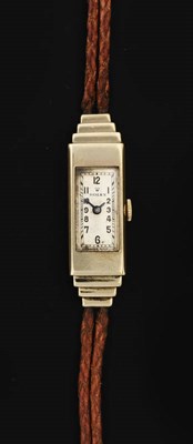 Lot 429 - A Lady's 9ct Gold Wristwatch, signed Rolex, Model: Princess Egyptienne, Ref:1382, 1938,...