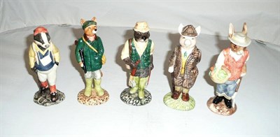 Lot 278 - Five Beswick Country Characters figures