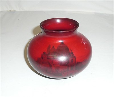 Lot 404 - Doulton flambe vase