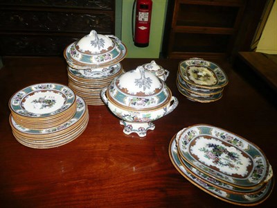 Lot 433 - Staffordshire ironstone dinner service