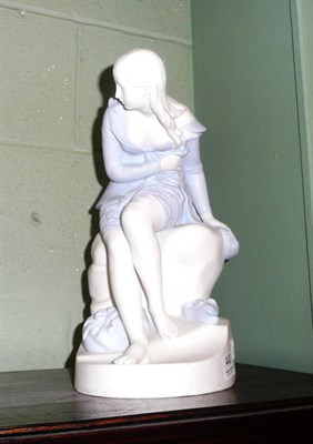 Lot 440 - Parian - Minton, Dorothea, partly tinted in pale blue