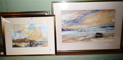 Lot 477 - Three framed watercolours by Norman Robert Shaw