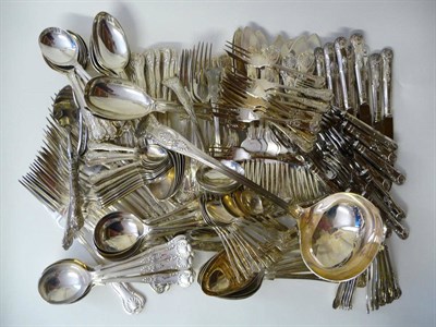 Lot 452 - An Extensive Elizabeth II Service of King's Pattern Flatware, J B Chatterly & Sons, Sheffield...