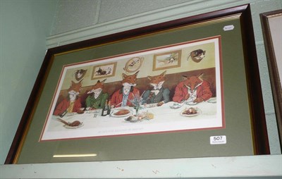 Lot 507 - Print - Fox's Breakfast