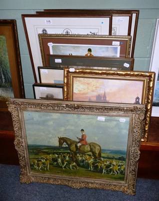 Lot 518 - Thirteen assorted framed prints