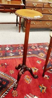 Lot 629 - Carved mahogany plant stand