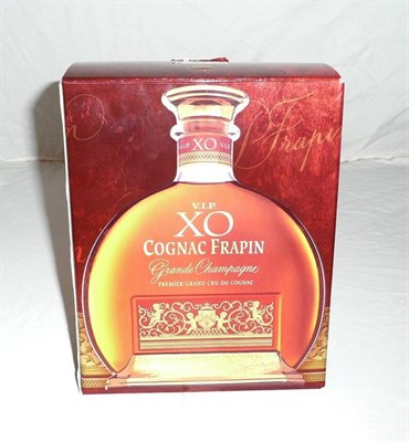 Lot 19 - A boxed bottle of VIP XO Cognac Frapin