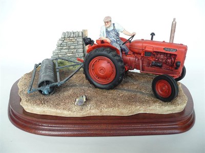 Lot 208 - A Border Fine Arts Nuffield Tractor 'Turning with Care', model No. B0094 by Ray Ayres, issued 1997