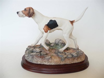 Lot 220 - A Border Fine Arts 'Fox Hound', model No. B0733 by Margaret Turner, Ltd. edition No. 452/950,...