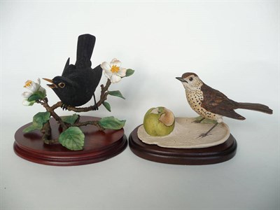 Lot 228 - A Border Fine Arts 'Blackbird', model No. L90 by David Burnham Smith, Ltd. edition No....