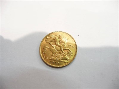 Lot 346 - A 1911 half sovereign