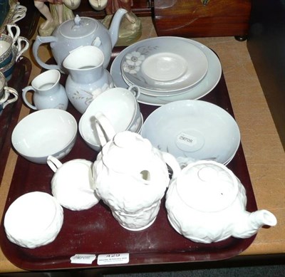 Lot 429 - A Royal Copenhagen part tea service and a part Coalport service