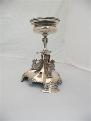 Lot 440 - Silver tazza (lacking glass dish)