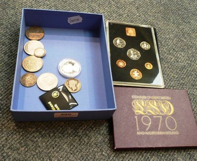 Lot 496 - Miscellaneous coins and medallions