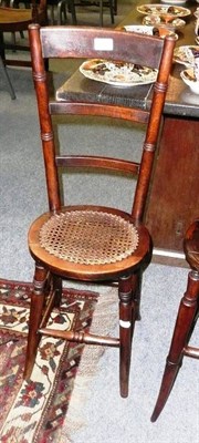 Lot 588 - Beech framed correctional chair