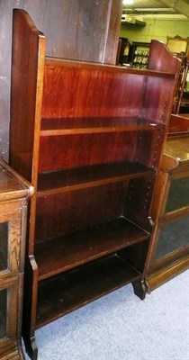 Lot 628 - Mahogany dwarf bookcase