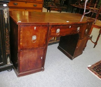 Lot 691 - Mahogany inlaid sideboard