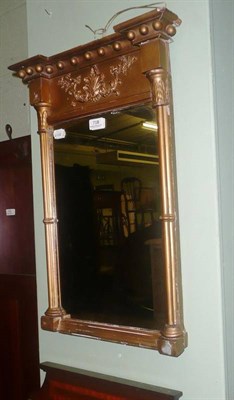 Lot 718 - A 19th century gilt rectangular mirror