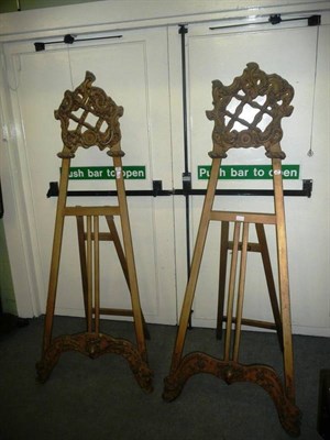 Lot 730 - A pair of easels (a.f.)