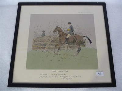 Lot 613 - After Charles Johnson Payne called "Snaffles" (1884-1967) "Not Taking Any"; "Fair Thruster: Come On