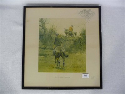 Lot 615 - Charles Johnson Payne, called "Snaffles" (1884-1967) "The Stone-Faceder" Signed in pencil, with the