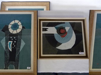 Lot 628 - Japanese School (20th century) Abstract composition Signed artist's proof, limited edition...