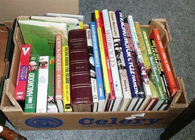 Lot 200 - Quantity of books on Motorcycles (racing)