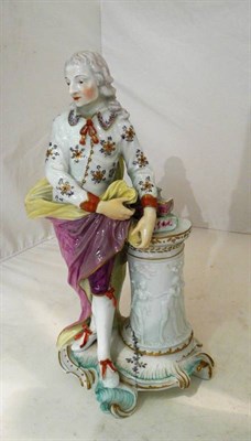 Lot 267 - Derby porcelain figure of Milton