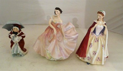 Lot 270 - Three Royal Doulton figures - 'Bess', 'Miss Muffet' and 'The Polka' (3)