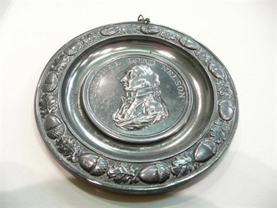 Lot 301 - A cast metal plaque "Nelson"