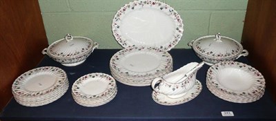 Lot 341 - A Royal Doulton Canterbury pattern dinner service