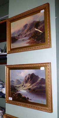 Lot 509 - A pair of gilt-framed oils - Scottish scenes