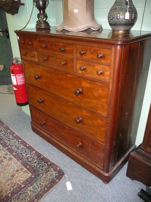 Lot 569 - Victorian mahogany chest