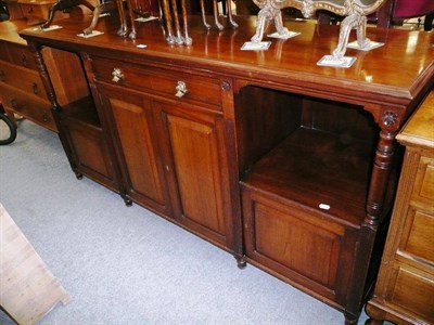 Lot 602 - Aesthetic movement walnut sideboard