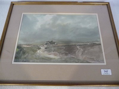 Lot 747 - Joseph Pighills (1902-1984) "Bodkin Top, Howarth" Signed, inscribed verso, pencil and...