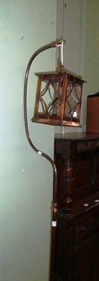 Lot 701 - Lantern standard lamp