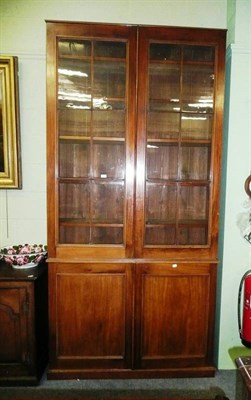 Lot 725 - 19th century mahogany bookcase