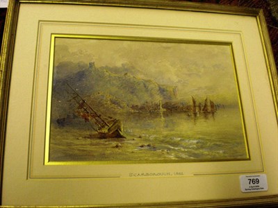 Lot 769 - Attributed to Mary Weatherill (1834-1913) "Scarborough" Inscribed on an old label verso, also...