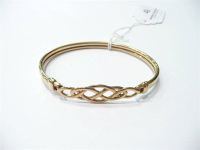 Lot 49 - 9ct gold bangle, 8g