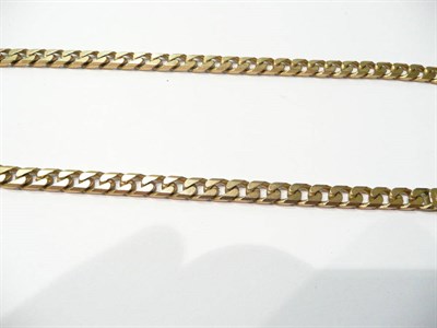 Lot 58 - 9ct gold necklace, 30.6g